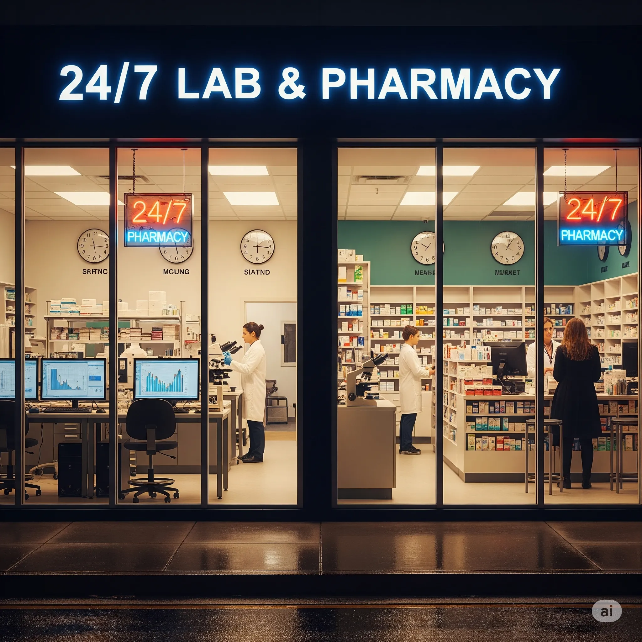 24/7 Lab and Pharmacy