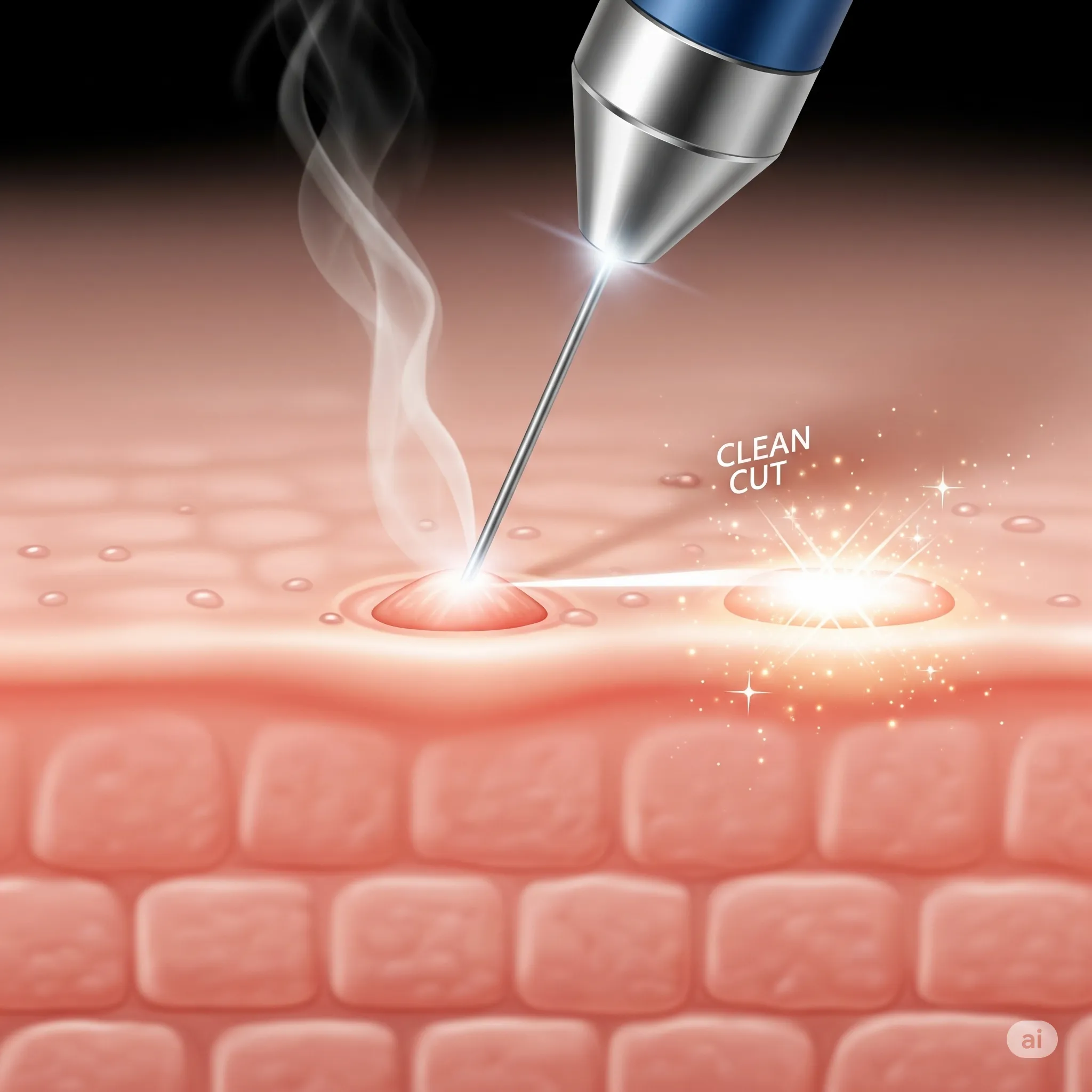 Wart Removal via Laser